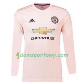 Koszulka Manchester United Wyjazdowe Koszulki Piłkarskie 2018-2019 Długi Rękaw